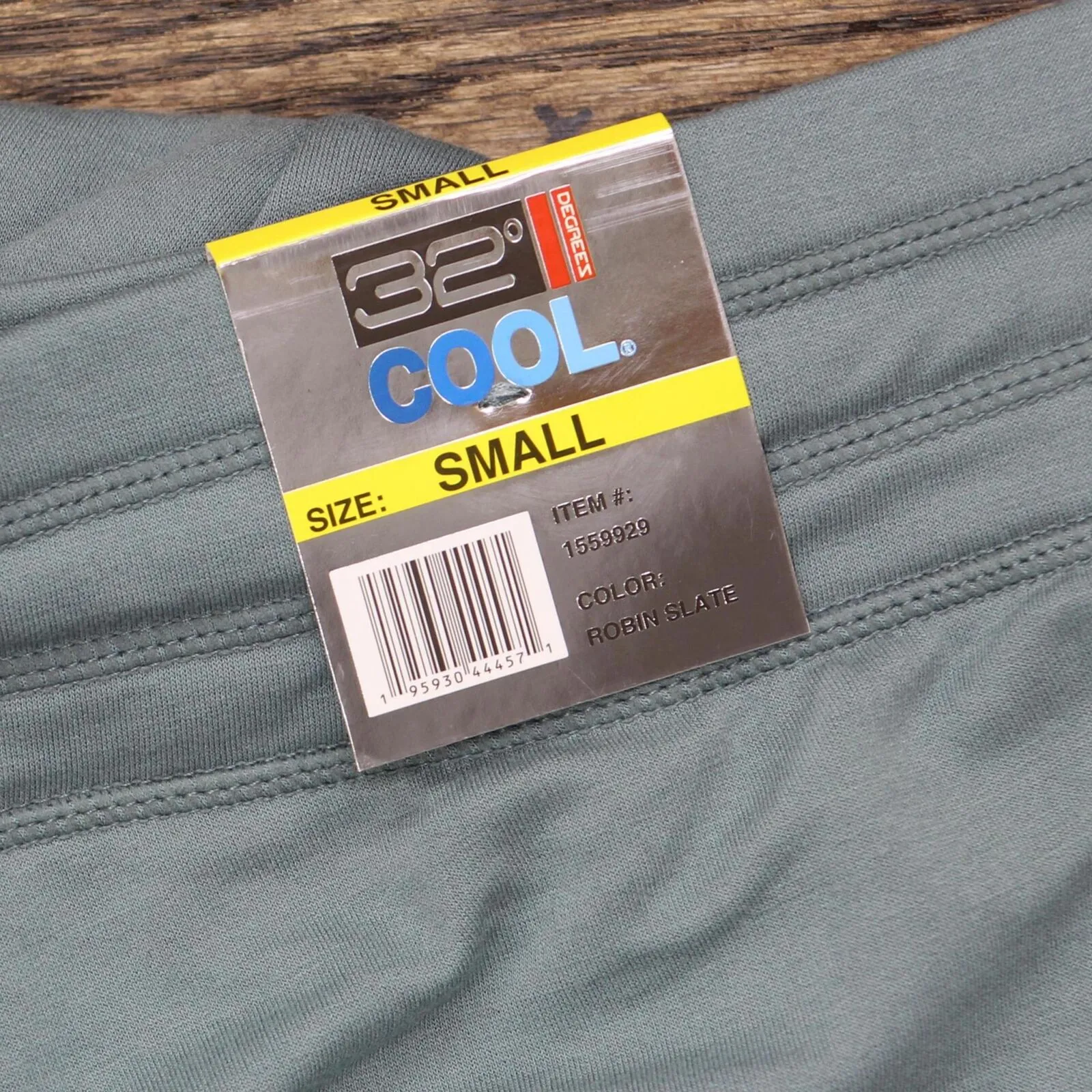 32 Degrees Cool Ladies' Soft Jogger with Two Front Pockets Robin Slate Green S