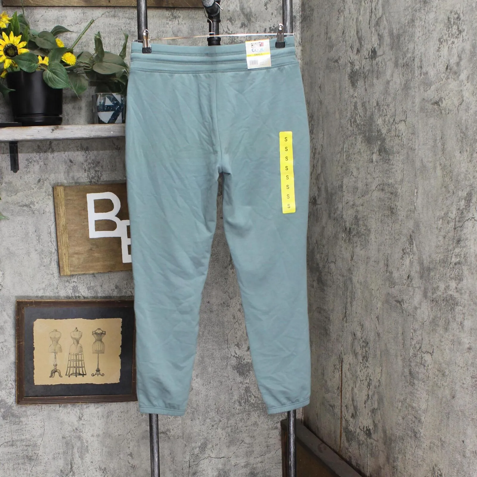 32 Degrees Cool Ladies' Soft Jogger with Two Front Pockets Robin Slate Green S