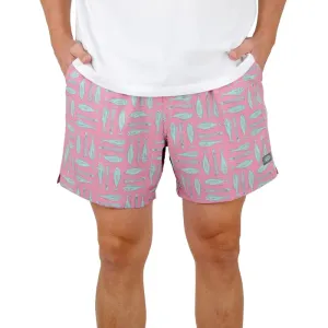 AFTCO MENS STRIKE SWIM SHORTS - ROSE DAWN