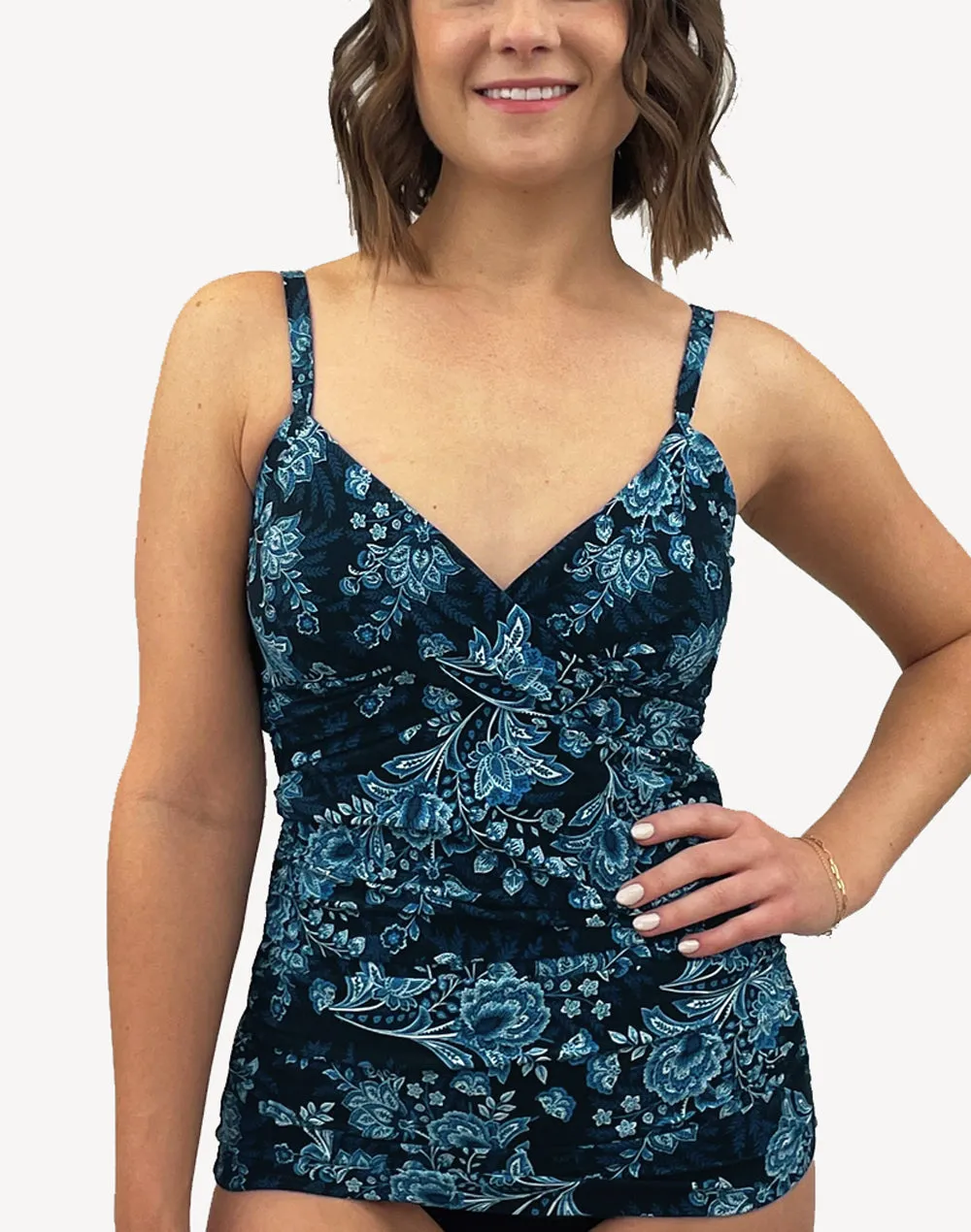 Alaska Twist Tankini Top