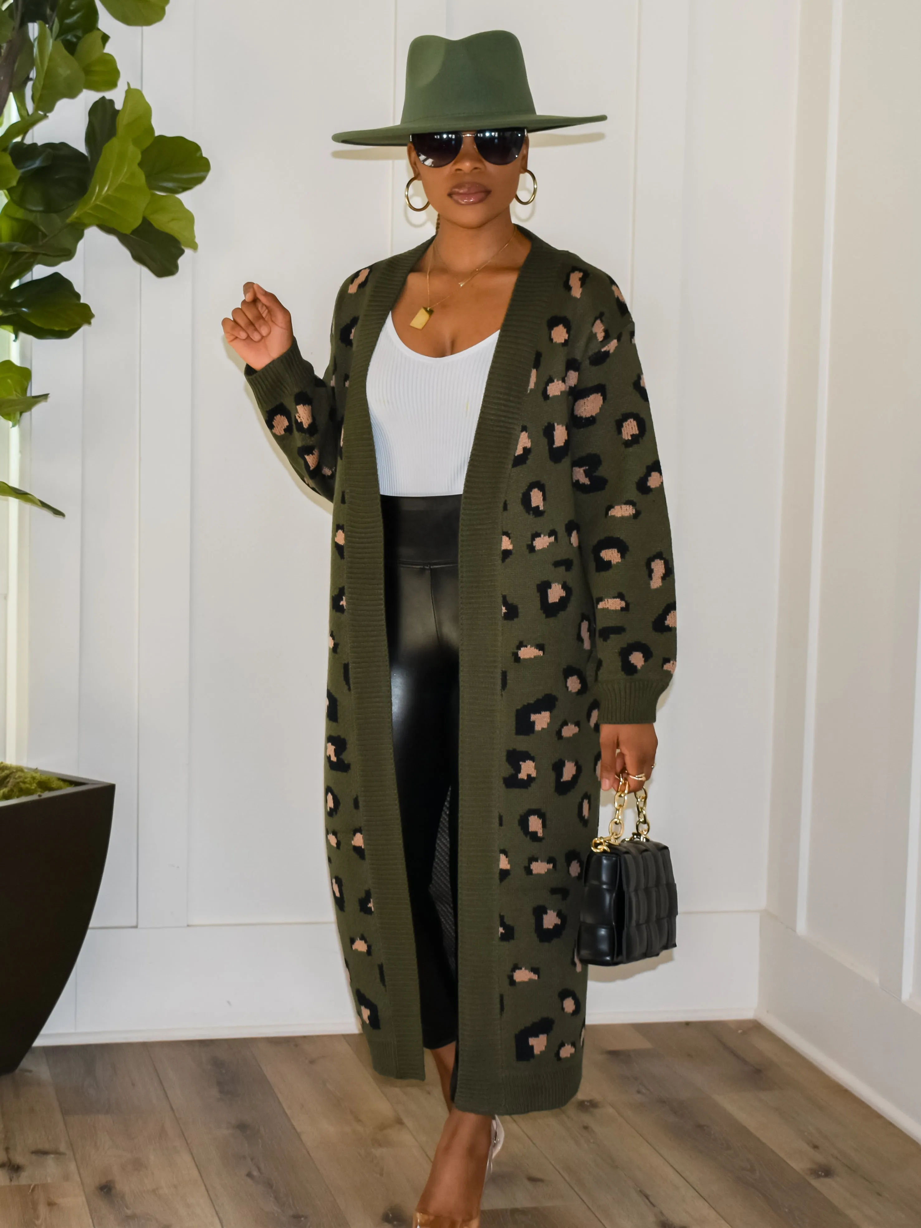 Alisha Cardigan || Olive