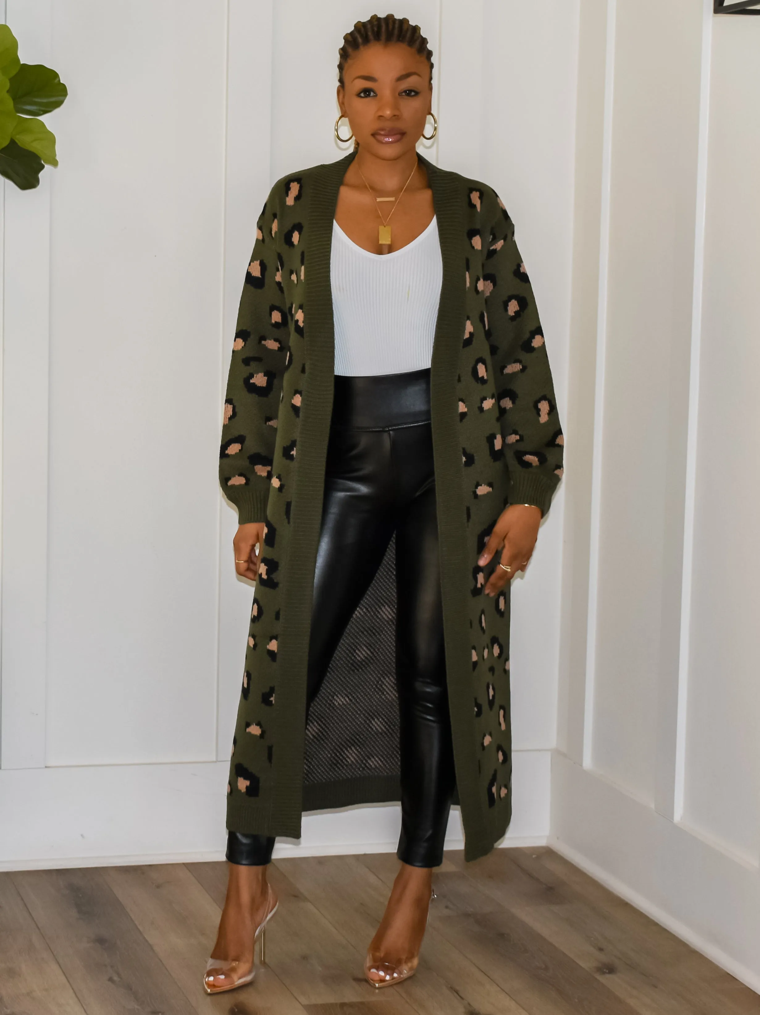 Alisha Cardigan || Olive