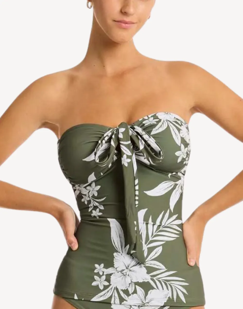 Aloha Halter Bandeau Tankini Top