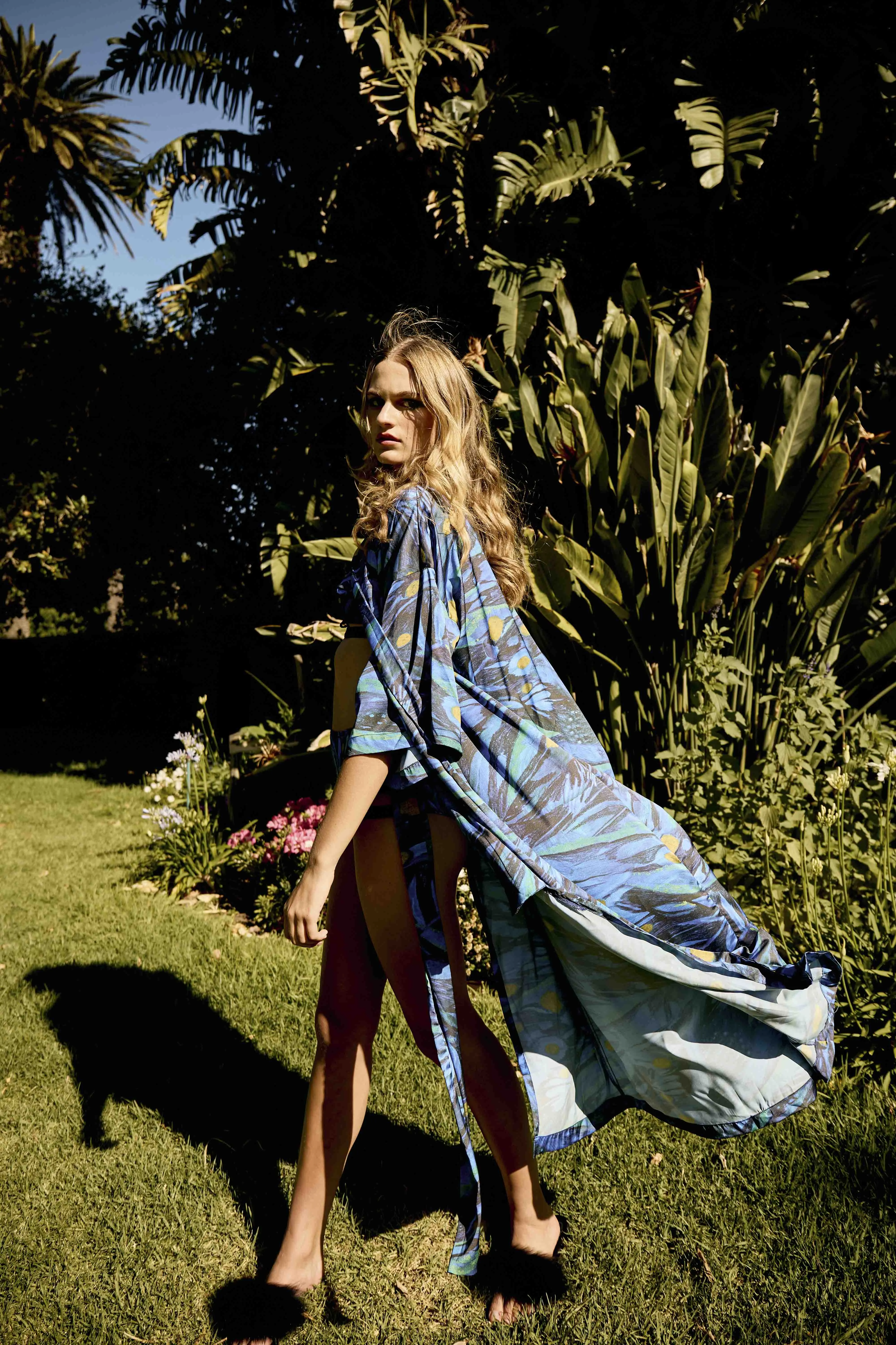 Amy Ayanda Hidden Blooms - Apollo Kimono