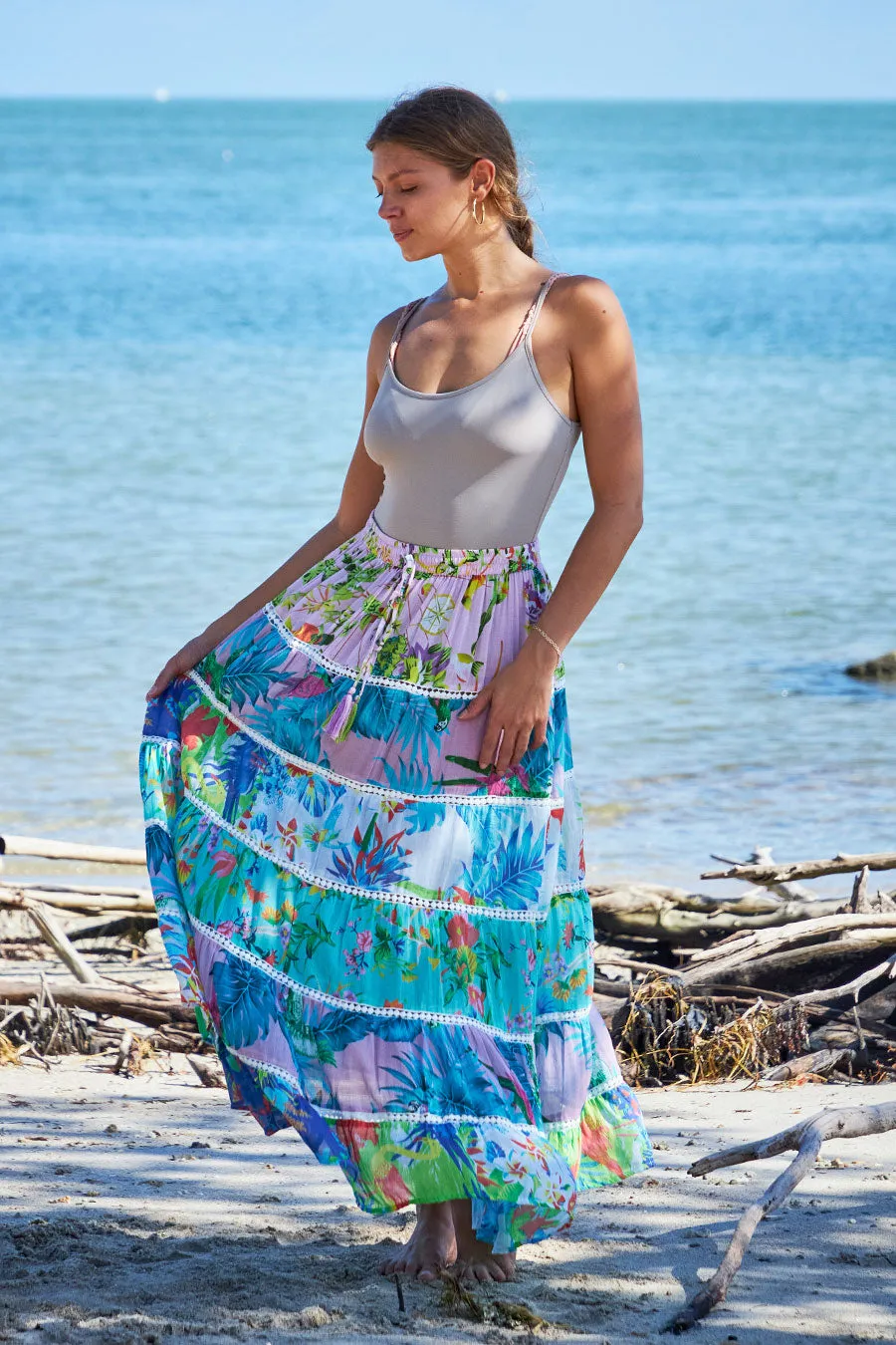 Anita Maxi Boho Skirt