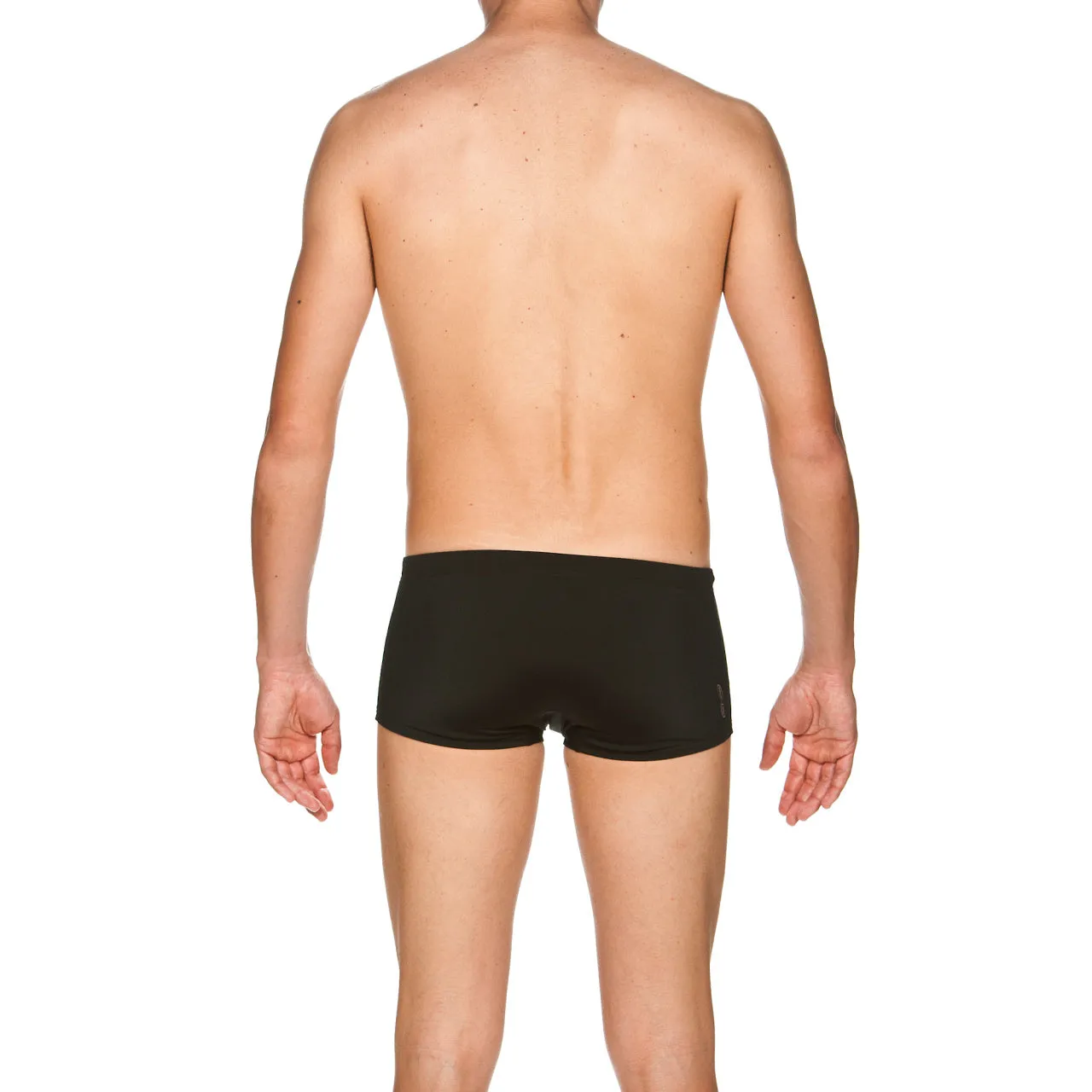 Arena Men's Solid Squared Short Black