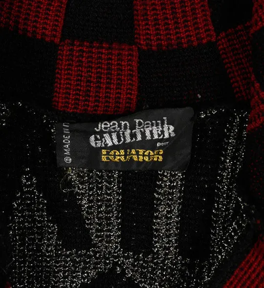 A/W85-86 'Russian Contructivist' Zip Cardigan by Jean Paul Gaultier