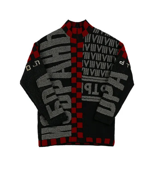 A/W85-86 'Russian Contructivist' Zip Cardigan by Jean Paul Gaultier