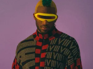 A/W85-86 'Russian Contructivist' Zip Cardigan by Jean Paul Gaultier