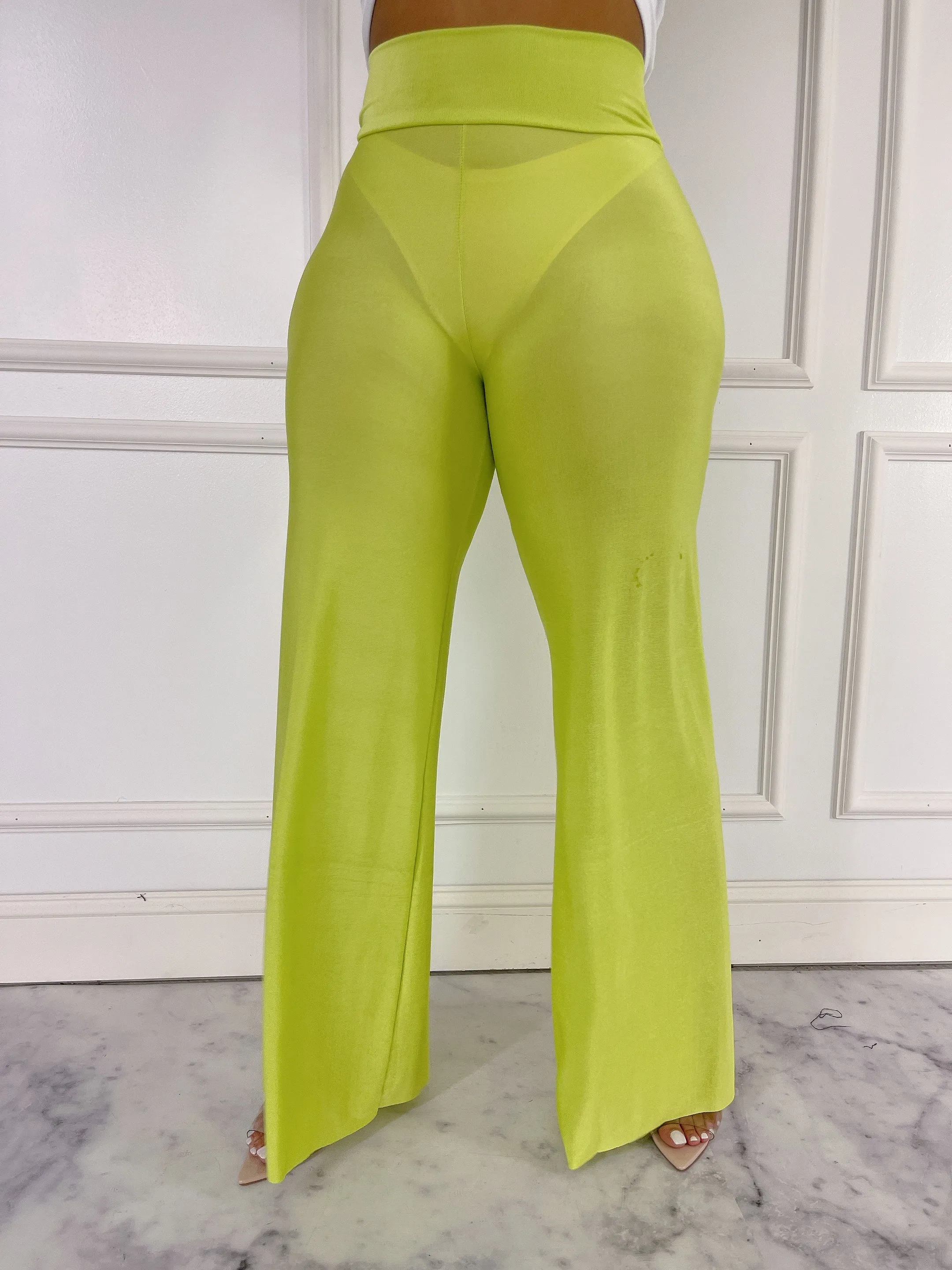 B10834P-Slinky Palazzo Pants