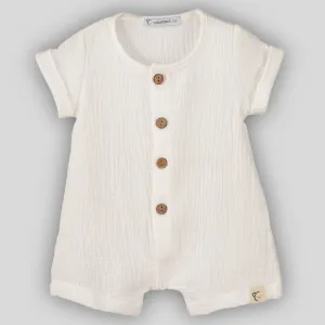 Baby Boys Cotton Neutral Romper - Calamaro 32443