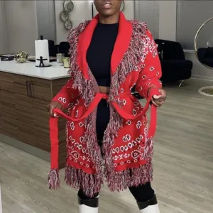 BANDANA CARDIGAN