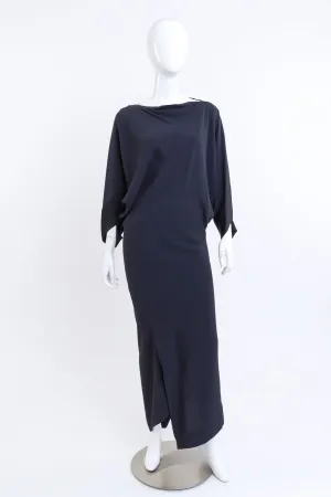 Batwing Tapered Maxi Dress