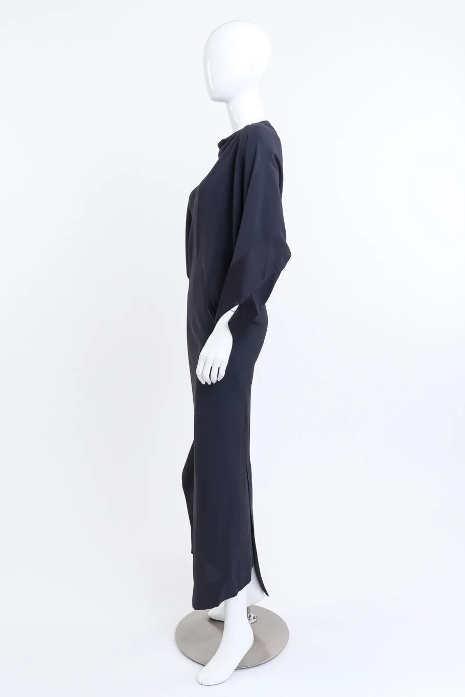 Batwing Tapered Maxi Dress