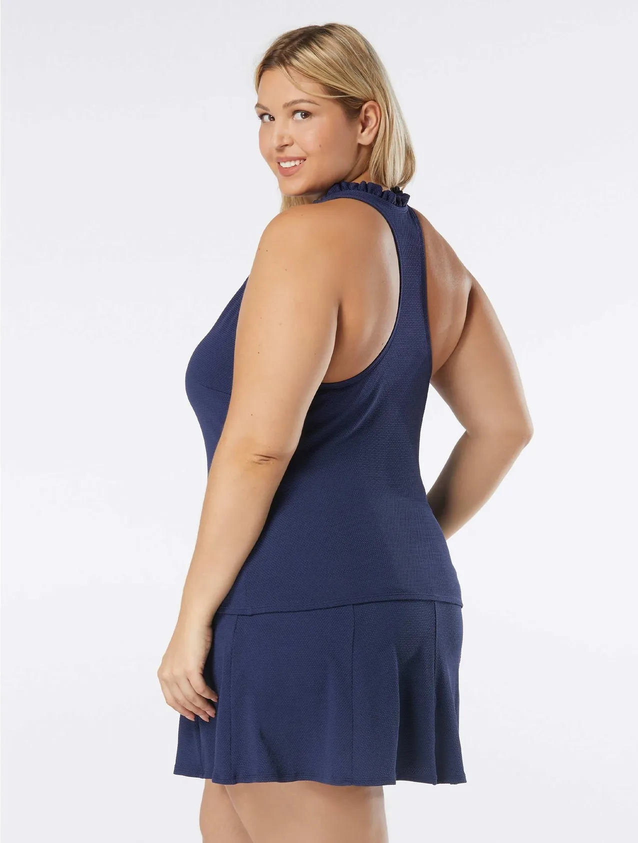 Beach House Nina Ruffle Tankini Top