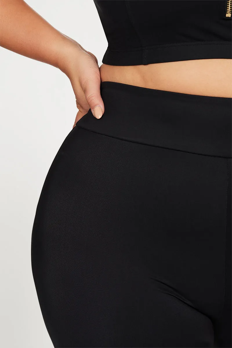 Black Sculpt Michelangelo High Waist Bike Pant