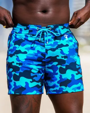 Blue Camo - 5"
