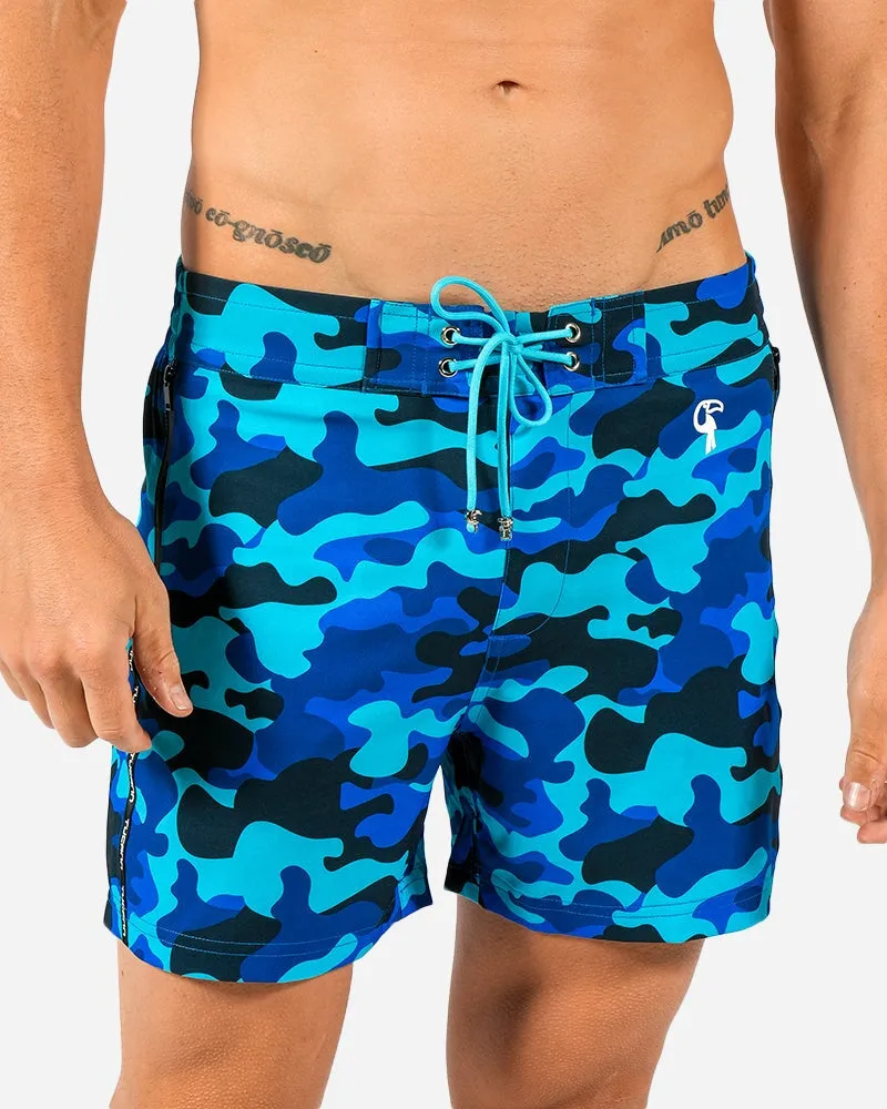 Blue Camo - 5"