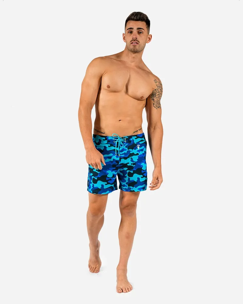 Blue Camo - 5"