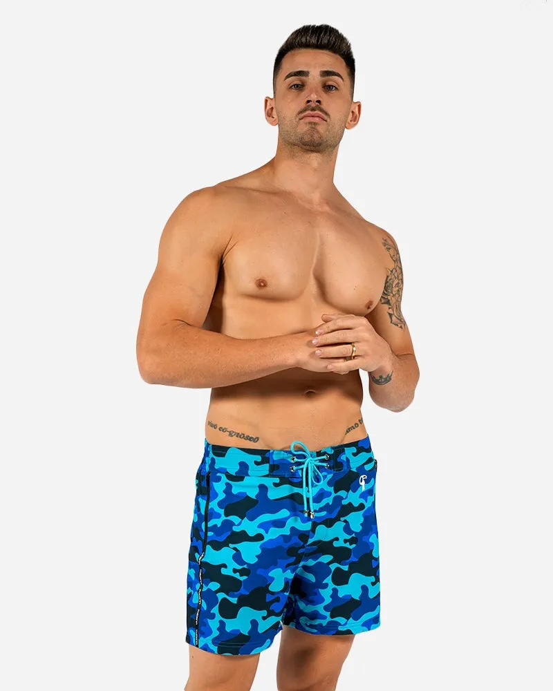 Blue Camo - 5"