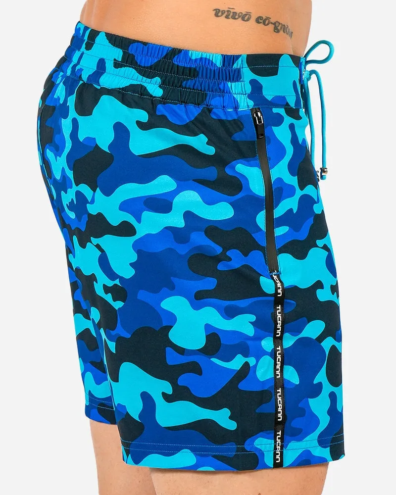 Blue Camo - 5"