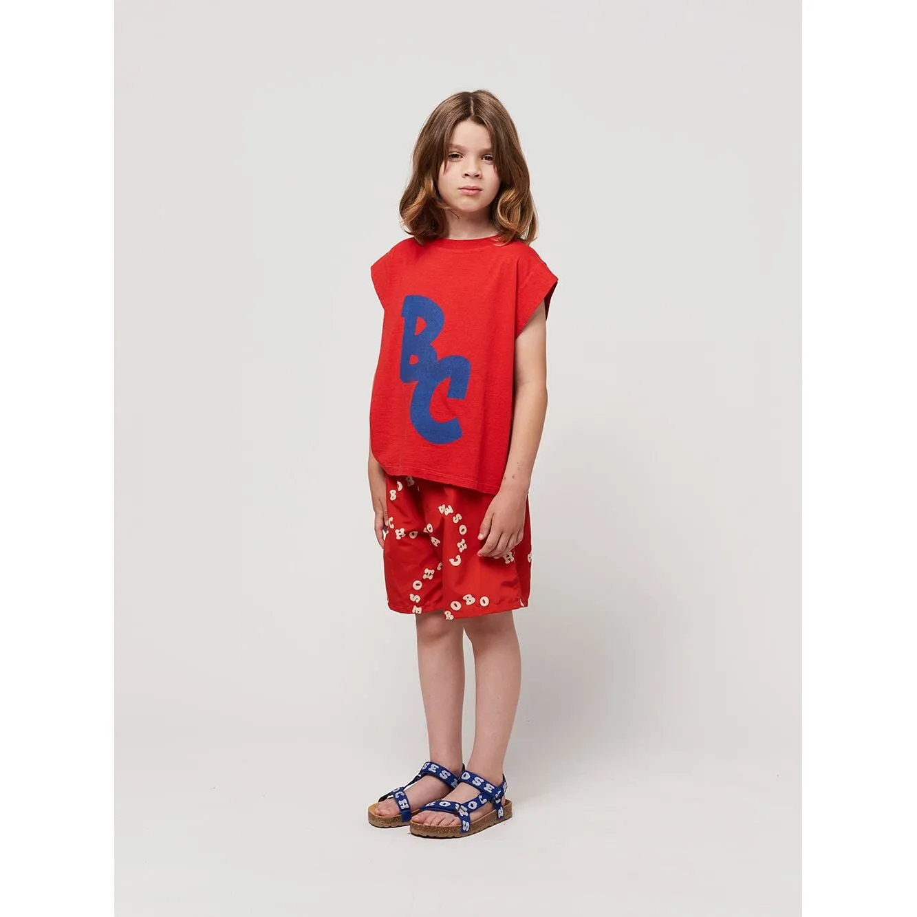 Bobo Choses Circle All Over Swim Bermuda Shorts