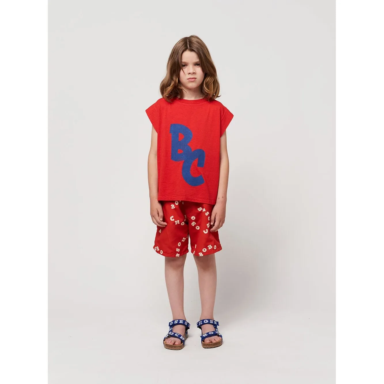 Bobo Choses Circle All Over Swim Bermuda Shorts