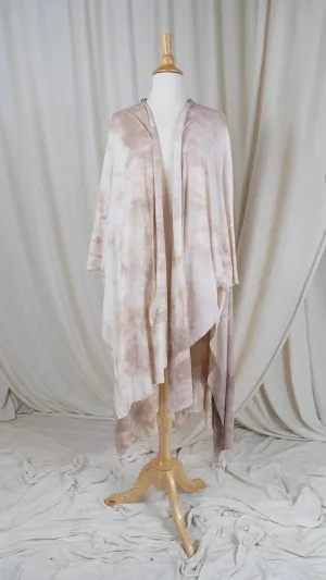 Bodhi Drip Kimono (One Size) Rosehips