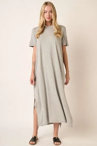 Button Waist Maxi Dress