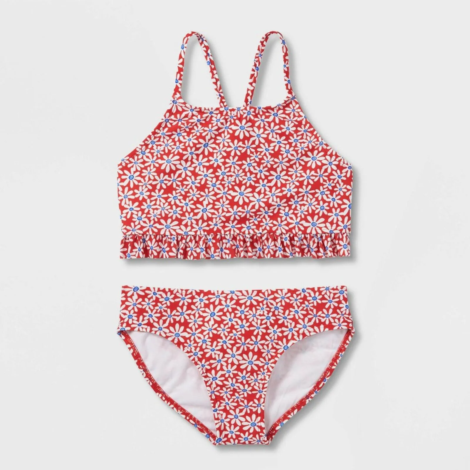 Cat & Jack Girls 'Daisy Fields' Bikini Swimsuit 84847487