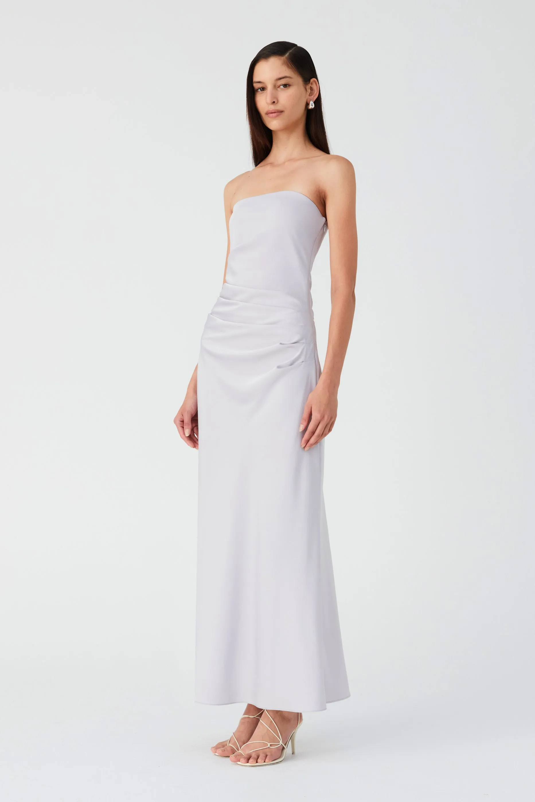 CELOSIA SATIN MAXI DRESS