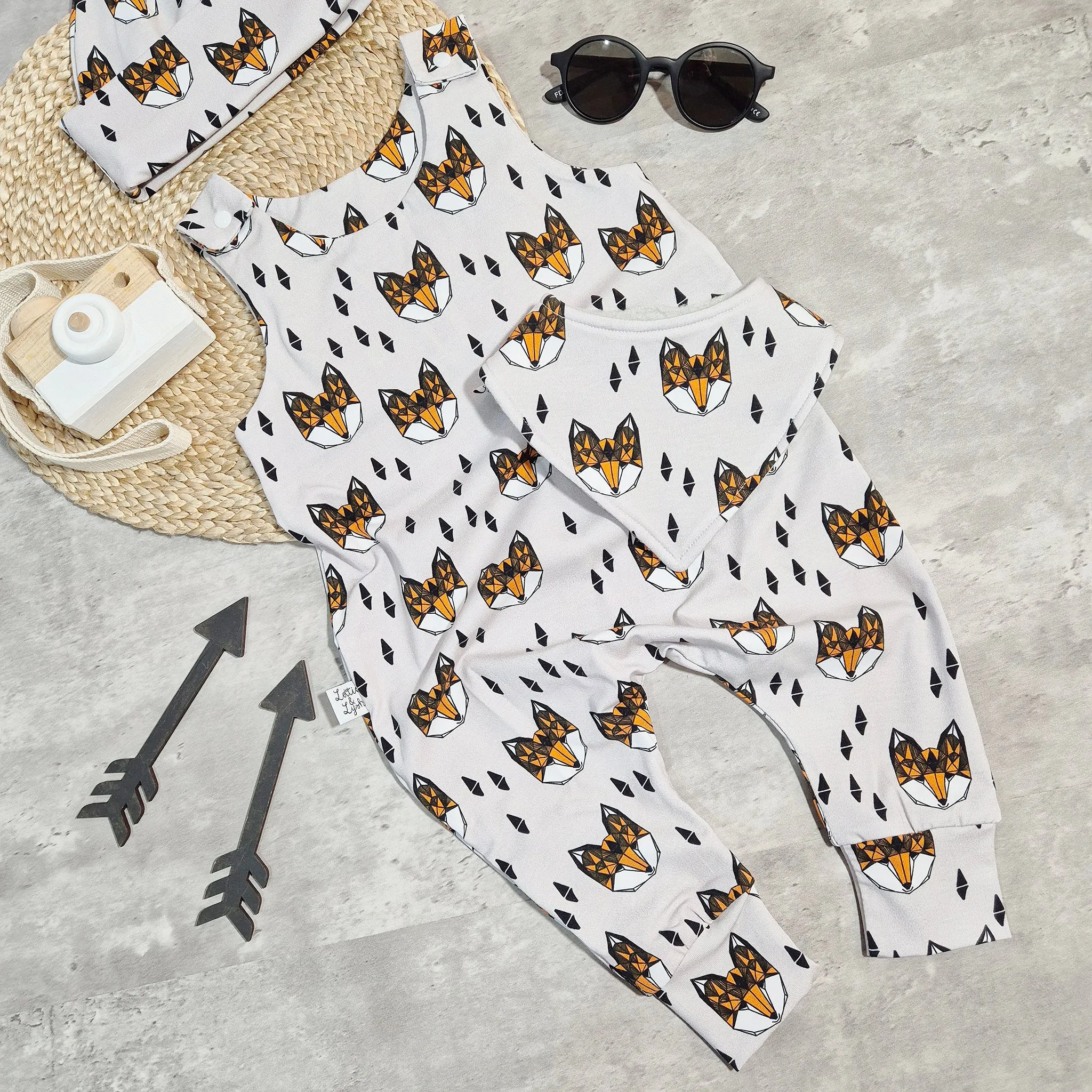 Child & Toddler Dungarees | Geo Fox | 0-6yrs