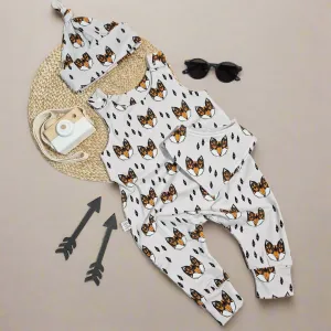 Child & Toddler Dungarees | Geo Fox | 0-6yrs