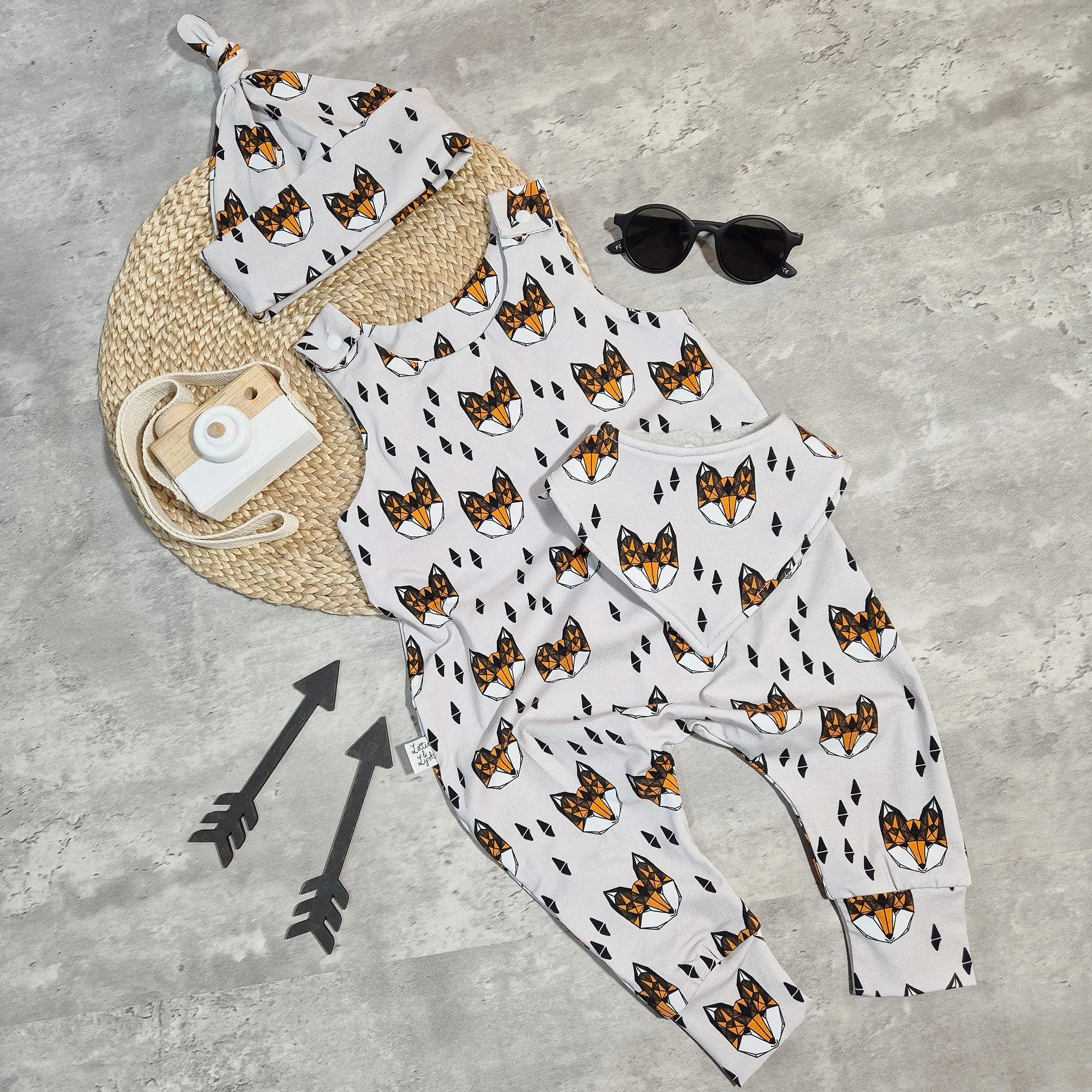 Child & Toddler Dungarees | Geo Fox | 0-6yrs