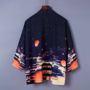 Chinese Style Kongming Lantern Retro Hanfu Cardigan UB7327