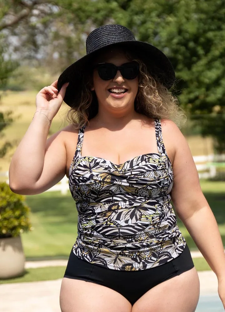 Chlorine Resistant Tankini - Butterfly