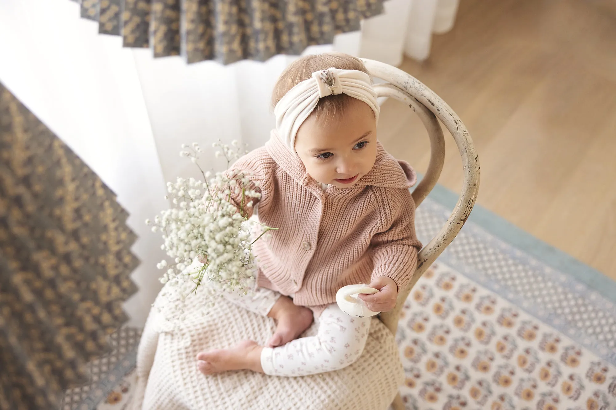 Chunky Knit Jacket   Beanie