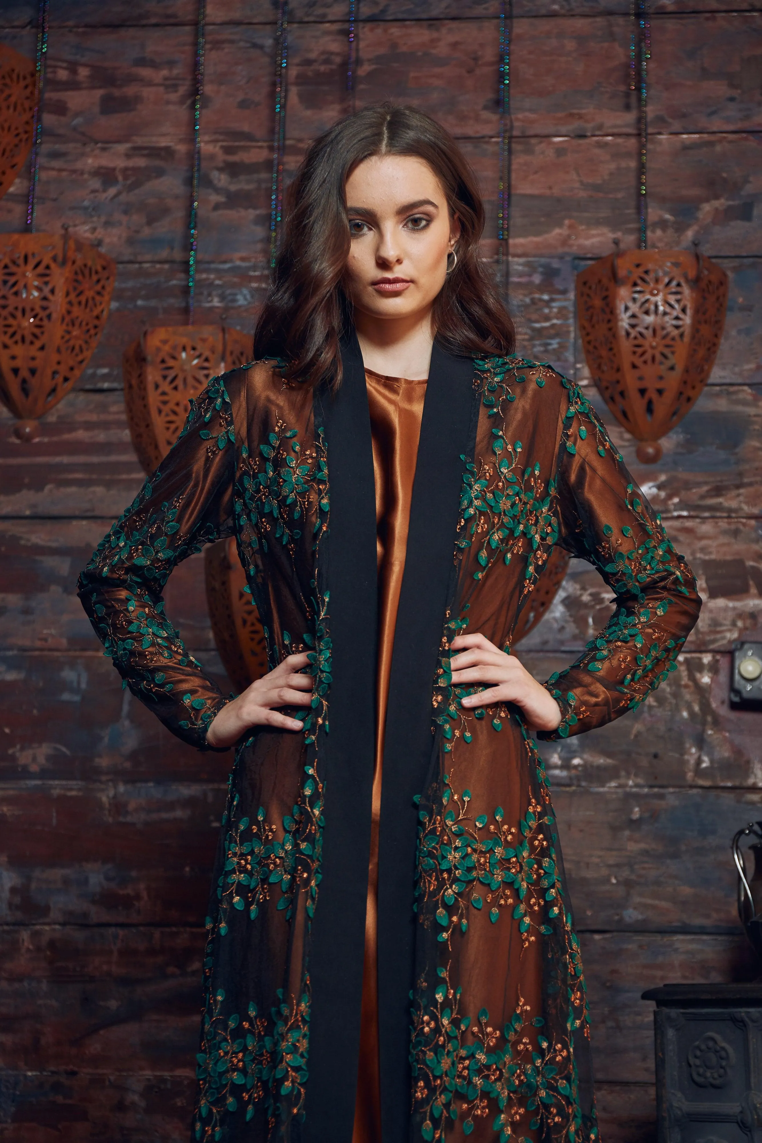Copper Vines Cardigan