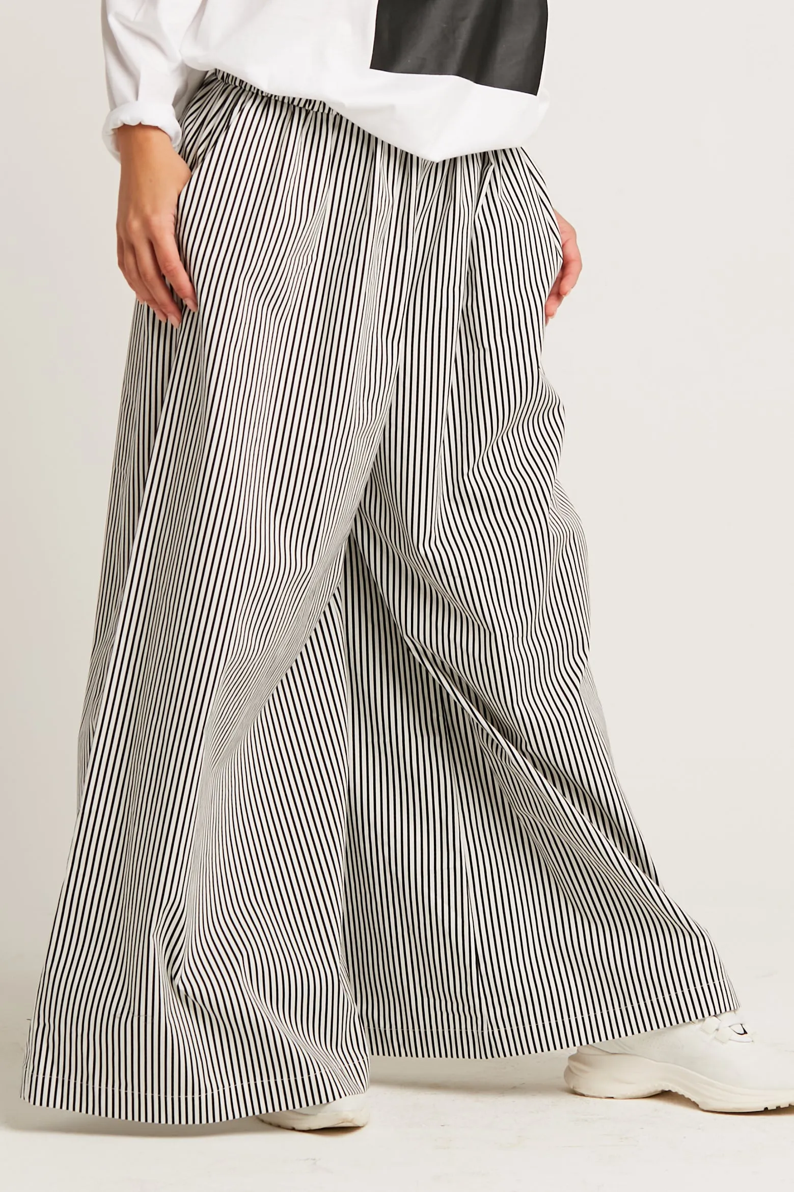 Cotton Palazzo Pants