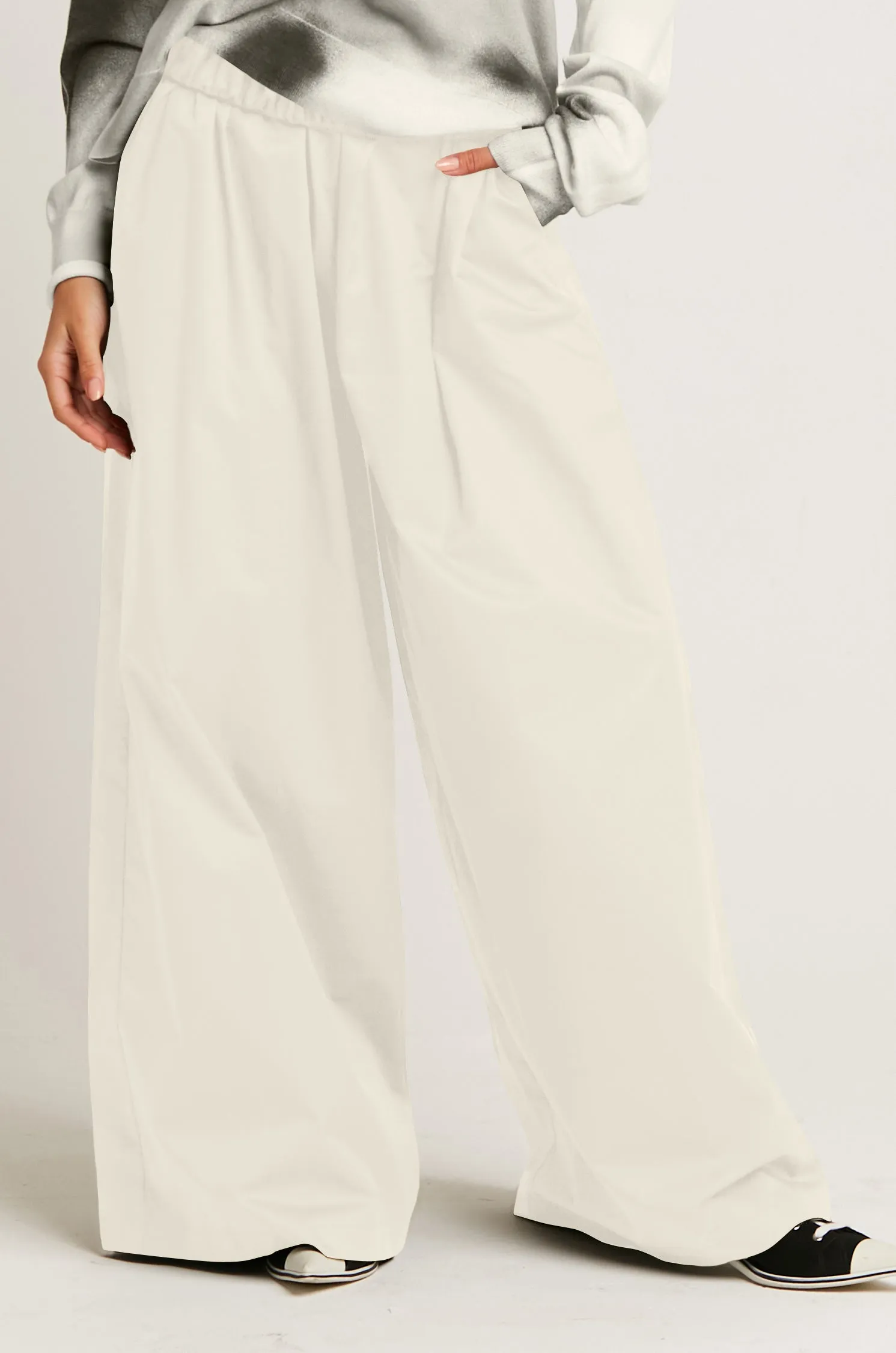 Cotton Palazzo Pants
