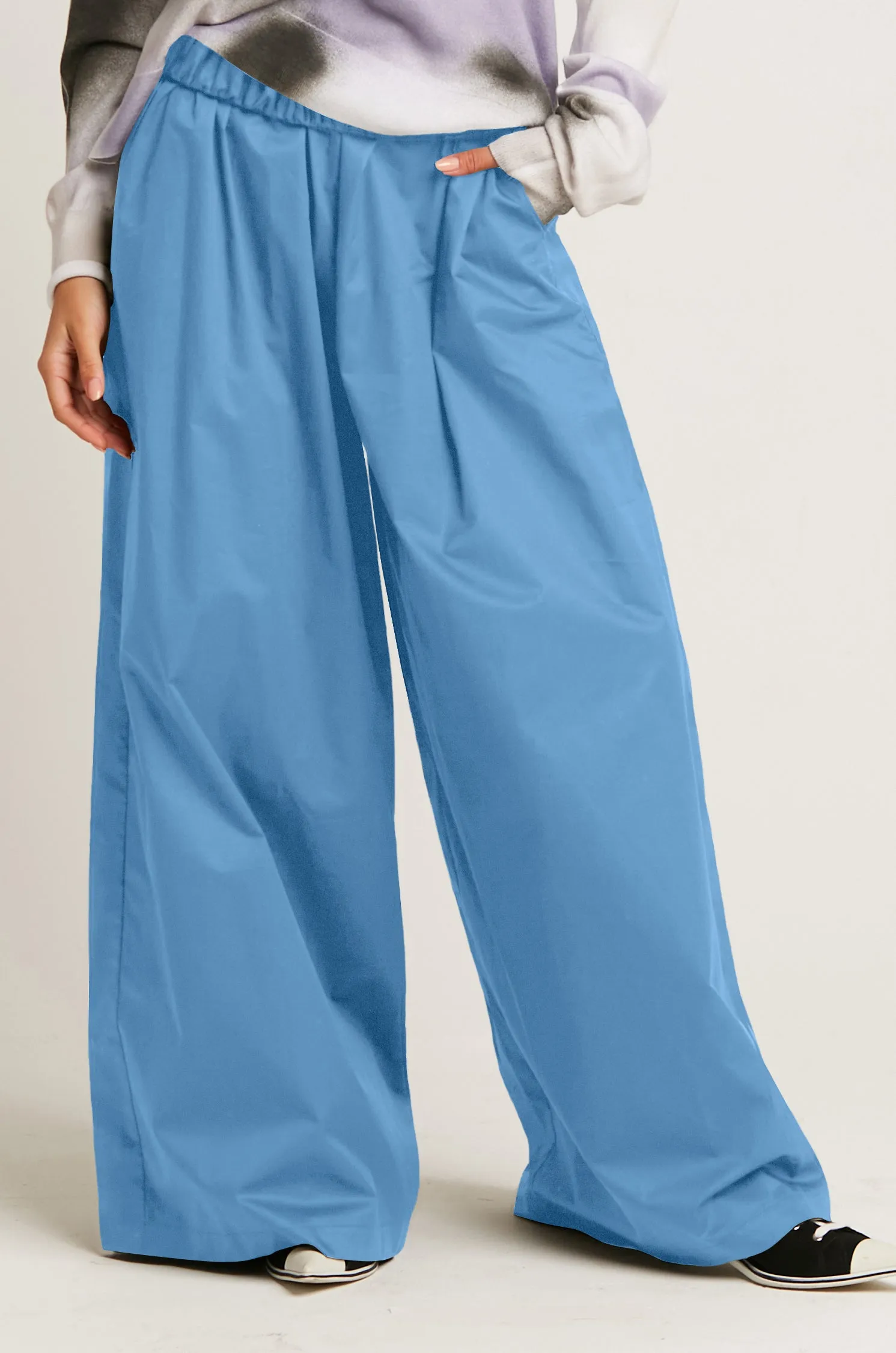 Cotton Palazzo Pants