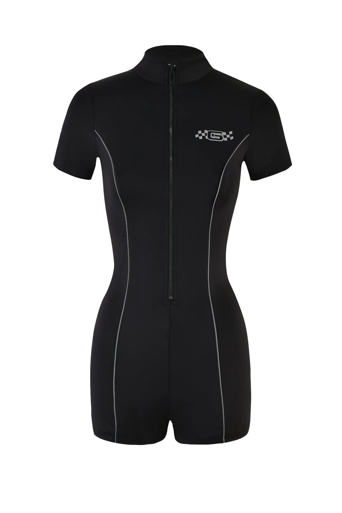 COURTNEY ROMPER - BLACK