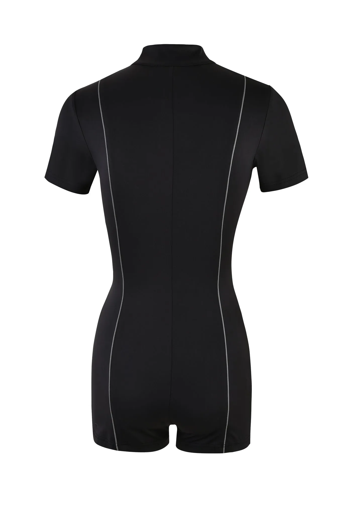 COURTNEY ROMPER - BLACK