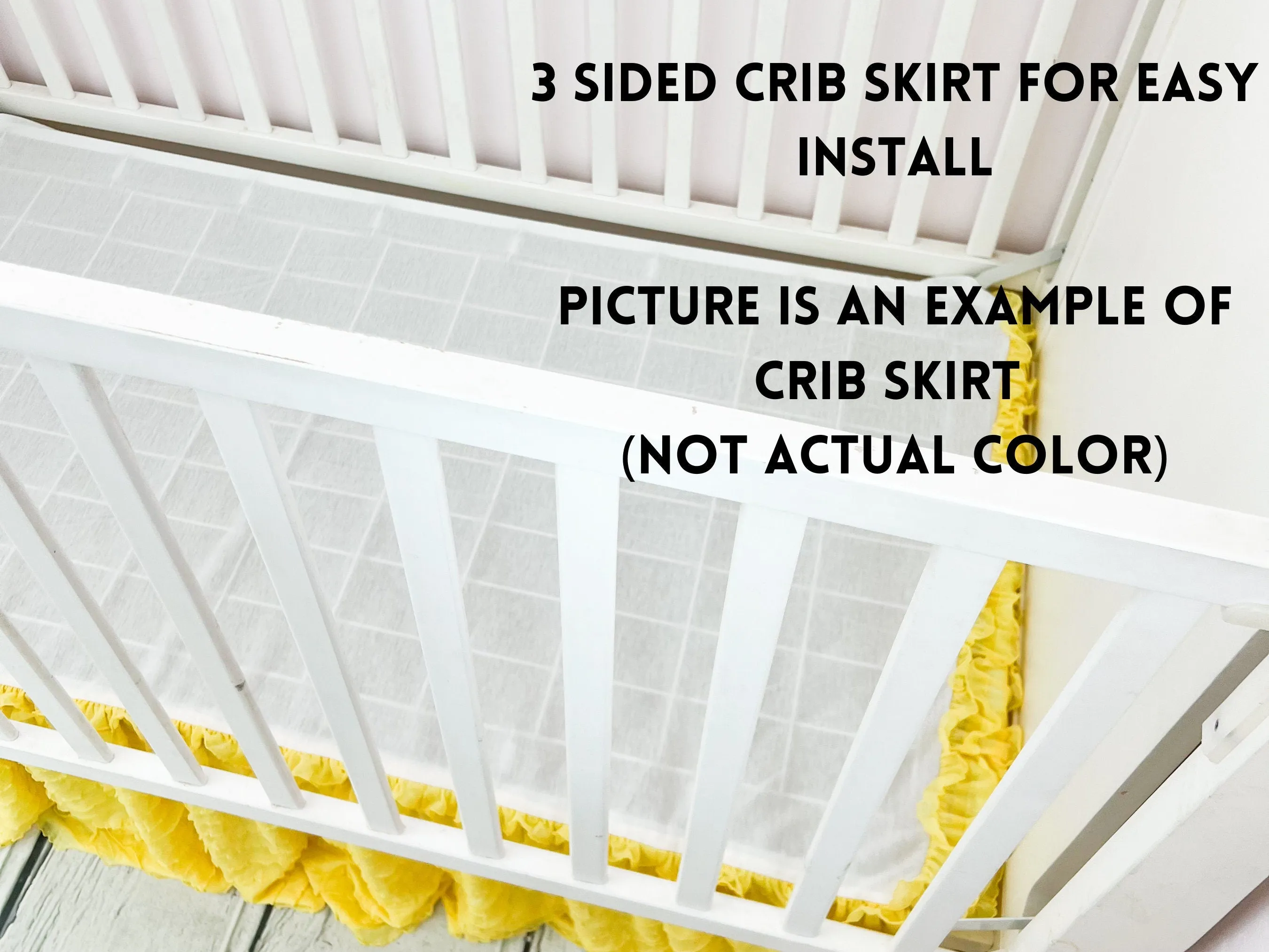Crib Skirt Baby Girl Bedding, Purple Macrame Crib Bedding Baby Girl Nursery Decor