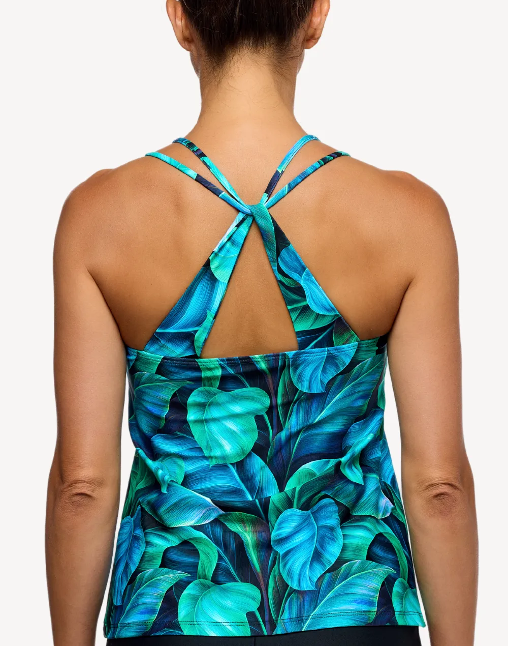 Curacao Third Eye Tankini Top