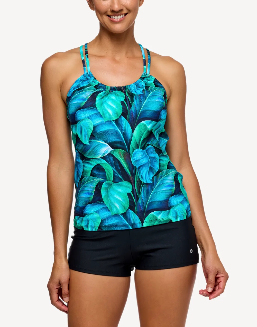 Curacao Third Eye Tankini Top