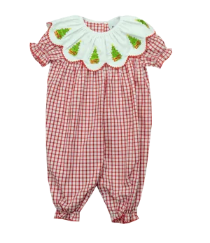 Delaney Christmas Long Romper