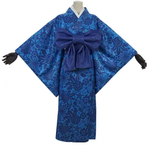 Demon Slayer Halloween Carnival Costume Hashibira Inosuke Cosplay Costume Women Kimono Outfits