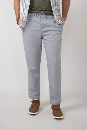 Denim & Flower Smart Jogger Pants for Men in Grey | CCH-A743