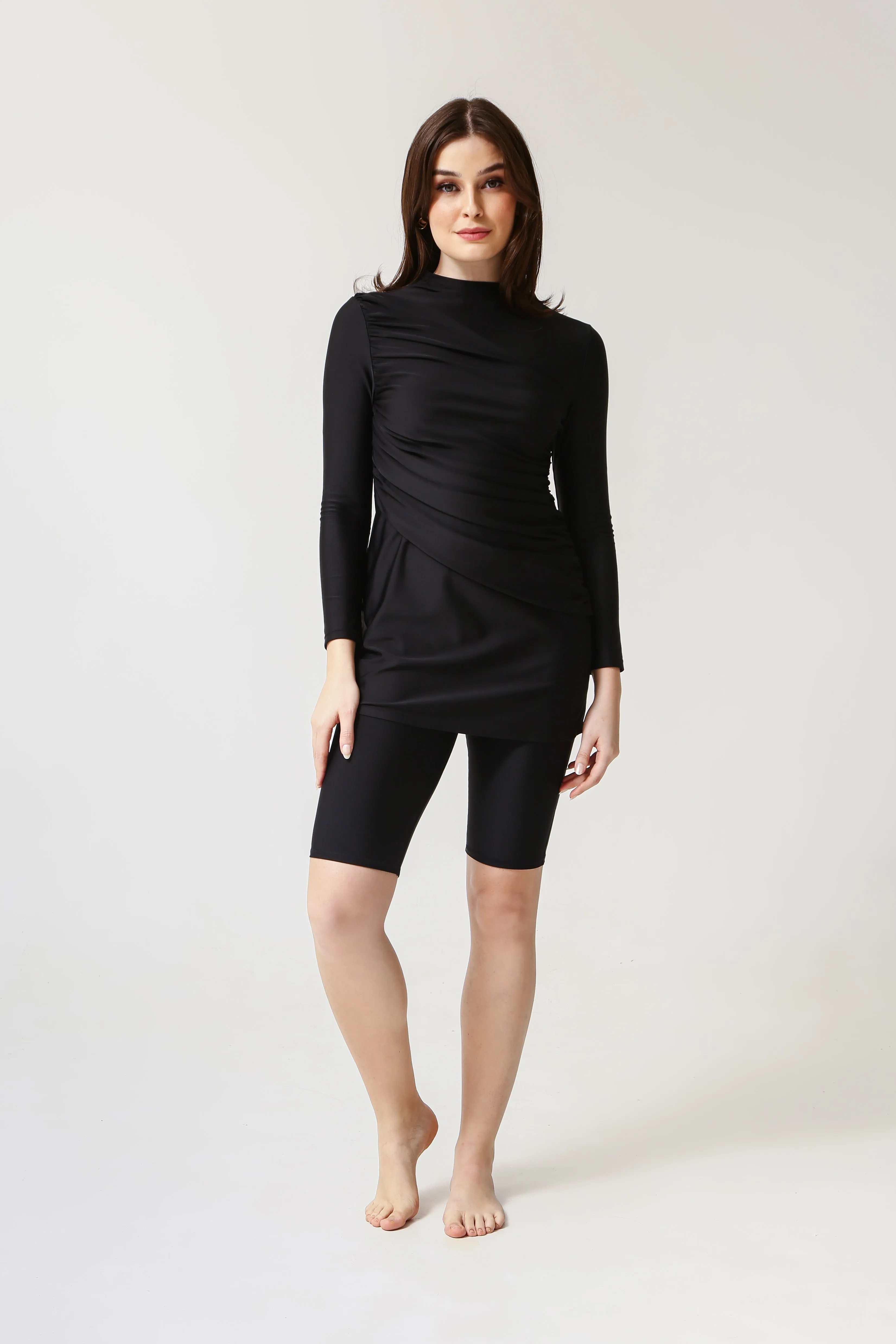 Diana Swim Dress - Black